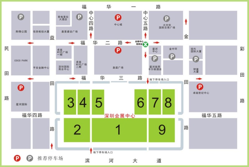 展馆位置 展馆位置